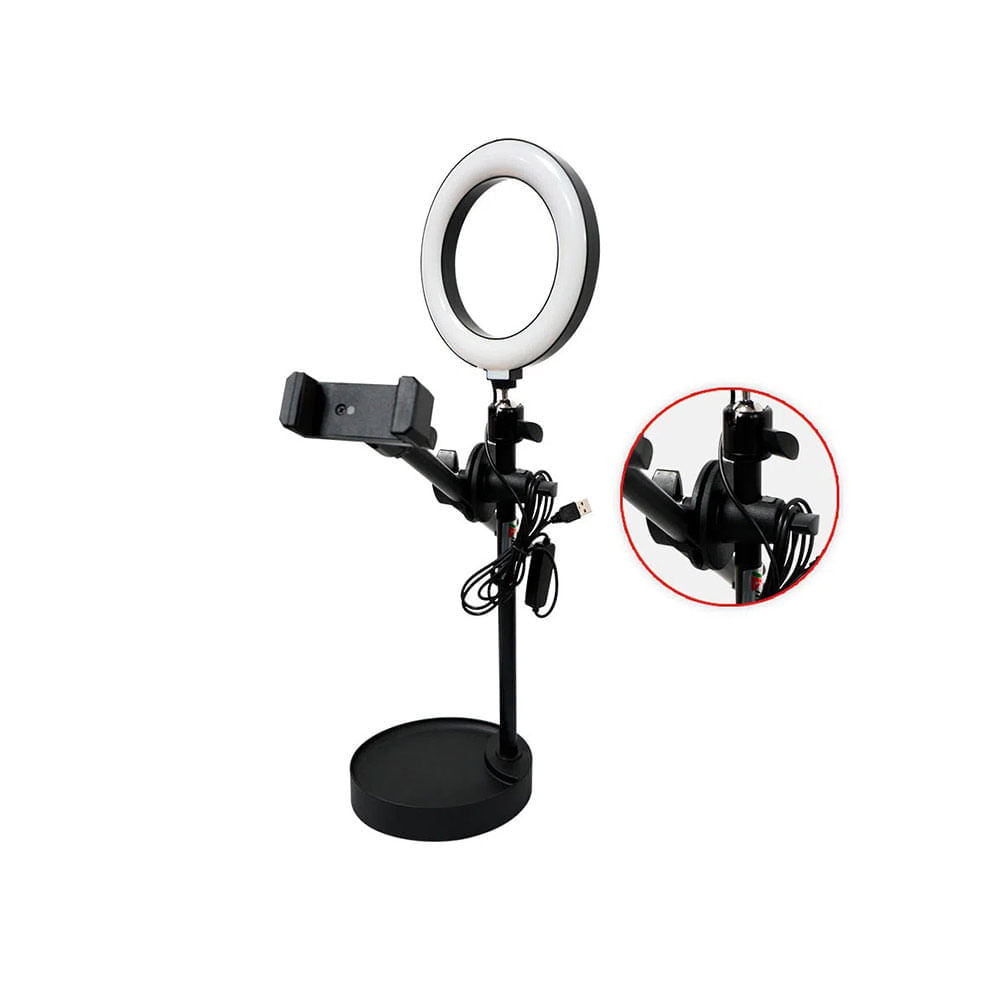 Selfie Ring Light Lampara Led Celular Led Ring Luz Led Para Selfie