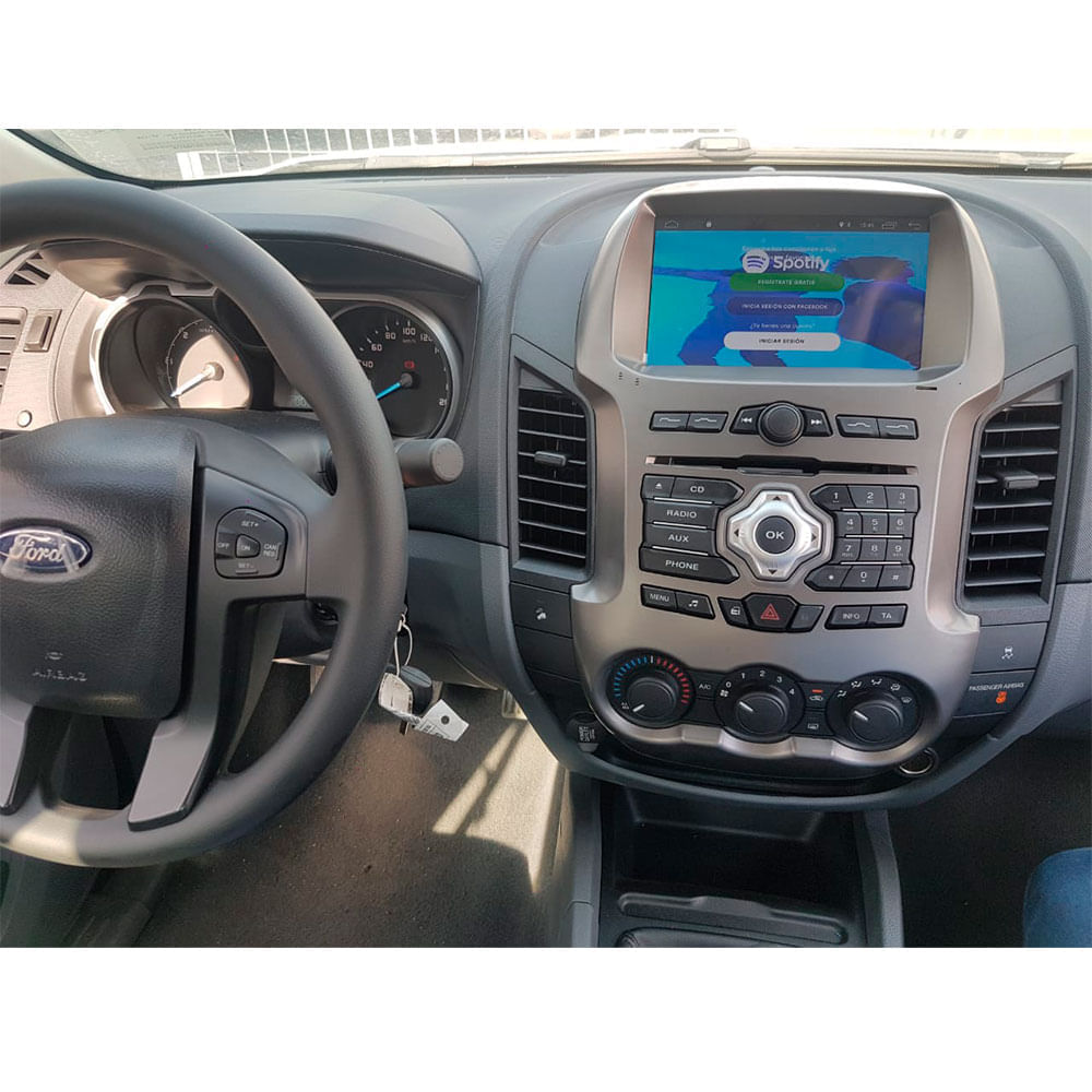 Radio para Auto Autotec Ford Ranger Pantalla 8 Pulgadas