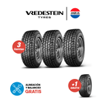 Combo3Llantas1GratisVredesteinPinzaAT