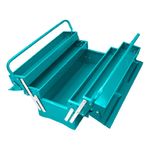 Caja Metalica de Herramientas Industrial Total P8930 | 495x200x290mm Color Verde-1752245513675