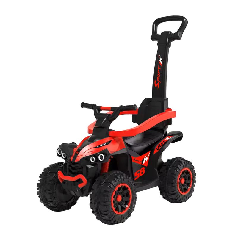 Correpasillo Musical Crecer P8930 | 71X43X92Cm Color Rojo-1755705625252