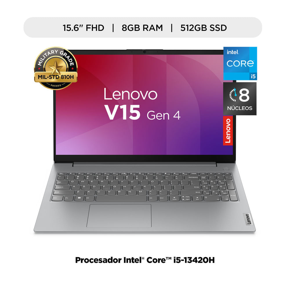 Laptop Lenovo V15 G4 Iru P86490 8Gb Ram 512Gb-Ssd Core I5