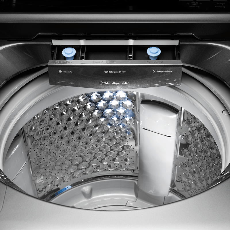 Lavadora Automática Indurama Lri-22Crpp P8747 | 22 Kg Carga Superior Color Titanium-1773689445731