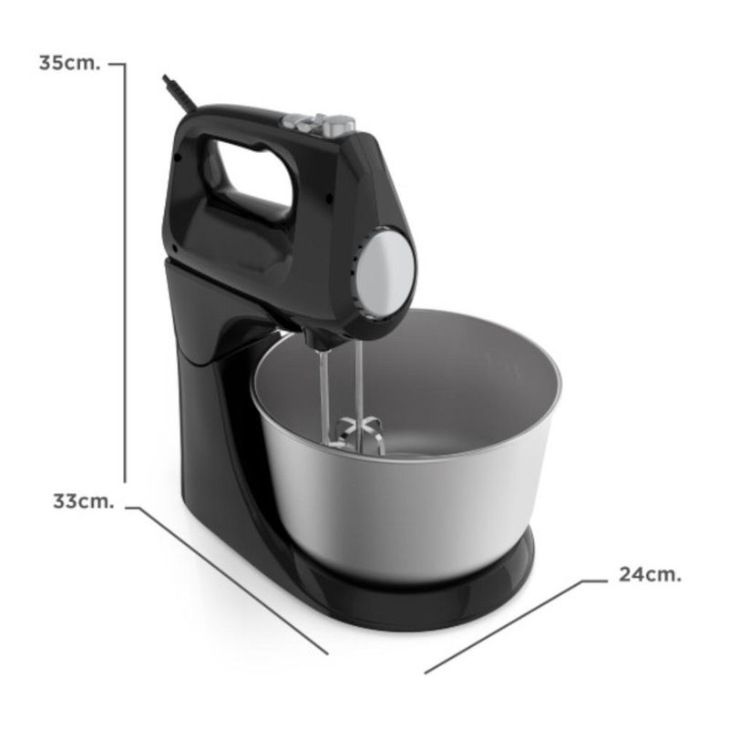 Batidora 2 En 1 Vertical Black+Decker Mx9125-2Bdla P8898 | 5 Velocidades 250 Watts Color Negro-1775583091249