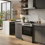 Combo Cocina Ecoline Noelia P8896 | 21" 4 Quemadores Color Inox + Cilindro de Gas Doméstico Duragas P85668 | 15 Kg Color Amarillo Acero-1783107273973